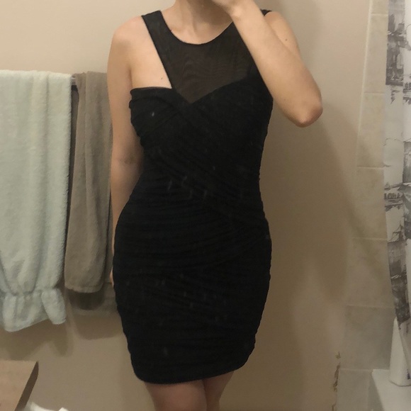 BCBG Ruched Bodycon Dress - Picture 2 of 4